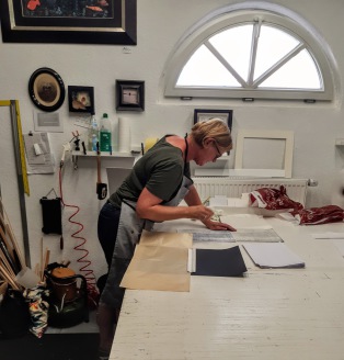 Claudia Irtenkauf, Atelier Unikum, Einrahmungen