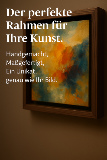 Schattenfugenrahmen für Leinwandbilder, der perfekte Rahmen für Ihre Kunst.