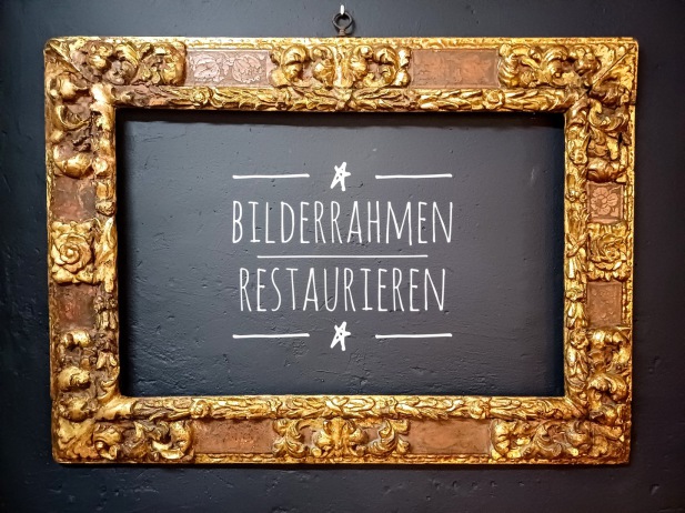 bilderrahmen restaurieren