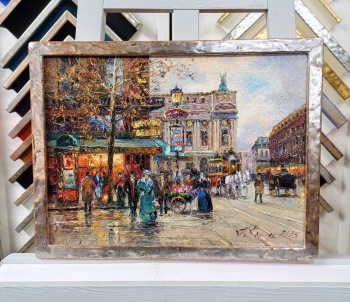 vergolderrahmen silber