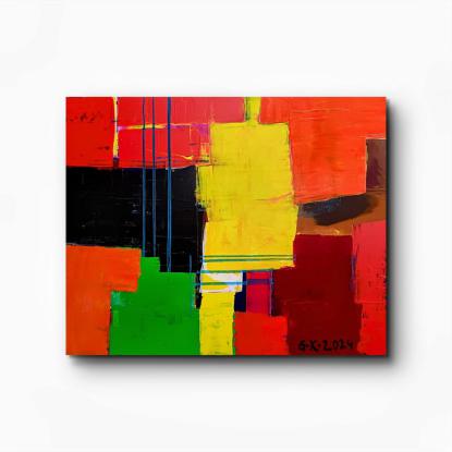 Gunter Krönes moderne Malerei