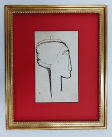 Amedeo Modigliani, Bilderrahmen, Einrahmungen, Rahmenkunst