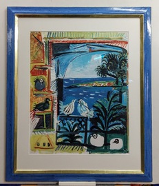 Pablo Picasso, Bilderrahmen, Einrahmungen, Rahmenkunst