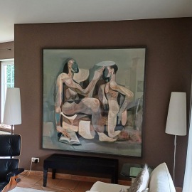 ölgemälde von tesfaye urgessa