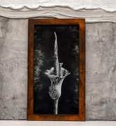 Rahmenkunst mit Rost