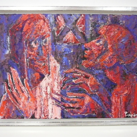 Moderne Kunst, einrahmen lassen