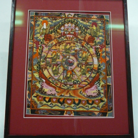 Kunst Einrahmung, Passepartout, Museumsglas