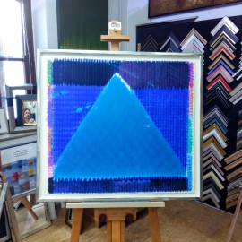 Heinz Mack Serigrafie, Studiorahmen
