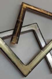 Bilderrahmen echt Blattsilber, Region Stuttgart