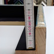 schattenfugenrahmen sonderanfertigung für keilrahmen