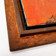 Schattenfugenrahmen Sonderanfertigung mit Rost