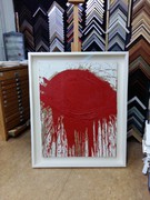 bilderrahmen sonderanfertigung, Rahmen für Expressionismus, gestische Malerei