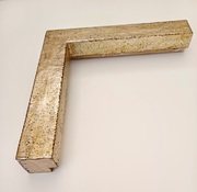 bilderrahmen sonderanfertigung, silber patiniert