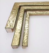 bilderrahmen sonderanfertigung, gold mit gruen