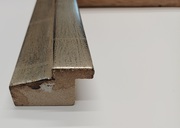 bilderrahmen sonderanfertigung, silber patiniert