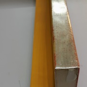 Schattenfugenrahmen exklusiv140x140, Silber, München