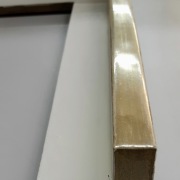 Schattenfugenrahmen exklusiv 250x250, Silber, Weiß, Dresden