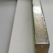 Schattenfugenrahmen exklusiv 90x200, Grün, Silber, München