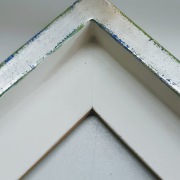 Schattenfugenrahmen exklusiv 100x250, Silber, München