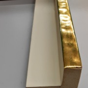 Schattenfugenrahmen individuell 190x220, Silber, Berlin