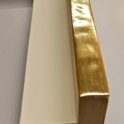 Schattenfugenrahmen exklusiv 80x220, Gold, Frankfurt