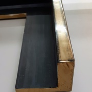 Schattenfugenrahmen exklusiv 200x220, Platin, München