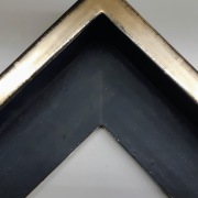 Schattenfugenrahmen hochwertig 220x220, Gold, München