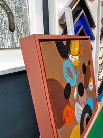 Keilrahmenbild, Schattenfugenrahmen