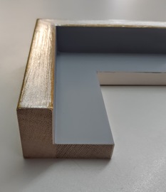 Schattenfugenrahmen, silber