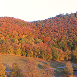 burg teck im herbst, fotografie
