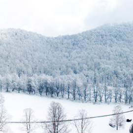 burg teck im winter, fotografie