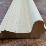 holz profilleiste für gemälderahmen rohholz