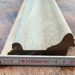 holz profilleiste für gemälderahmen und mischtechnik