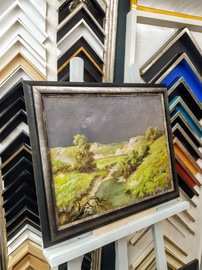 Leinwandbild Einrahmen mit vergolderrahmen Stuttgart