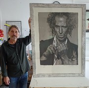 unikat vergolderrahmen silber