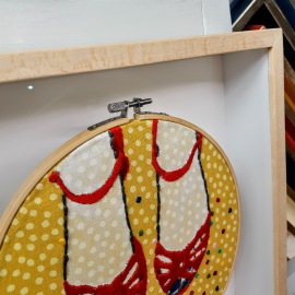 Objektrahmen, Naturholz