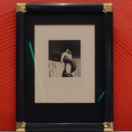 Vergolderrahmen Schwarz, symbolismus rahmen