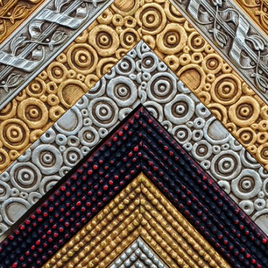 Verzierte Bilderrahmen, stuttgart