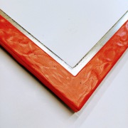 Unikat Fotorahmen rot