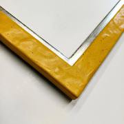 Unikat Fotorahmen mit Goldleiste