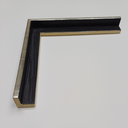 schattenfugenrahmen silber schwarz massanfertigung