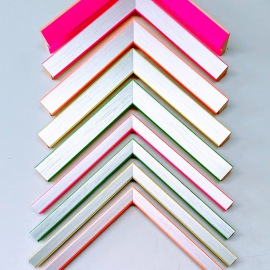 Neon-pink Bilderrahmen