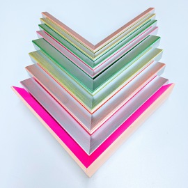 Bilderrahmen neon-pink für pop art