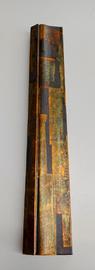 Bilderrahmen Silber oxidiert, detailaufnahme