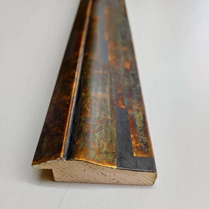 Bilderrahmen Silber oxidiert