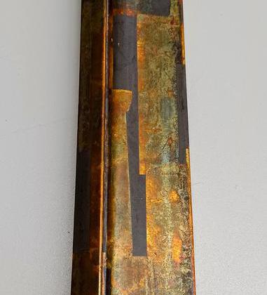 Bilderrahmen Silber oxidiert