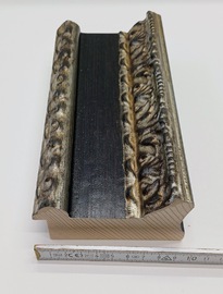 Gemälderahmen silber