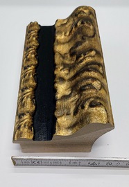 Barockrahmen gold schwarz