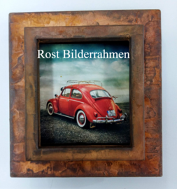 Rost Bilderrahmen, Echter Rost, Edelrost