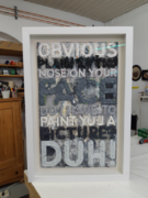 Sonderanfertigung, moderne Kunst, Rahmen
